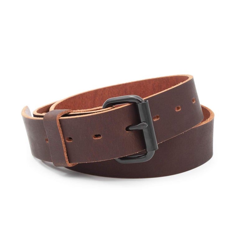 Main Street Forge The Classic Leather Everyday Belt | Made in USA | Full Grain Leather | Men's Leather Belt - Image 1